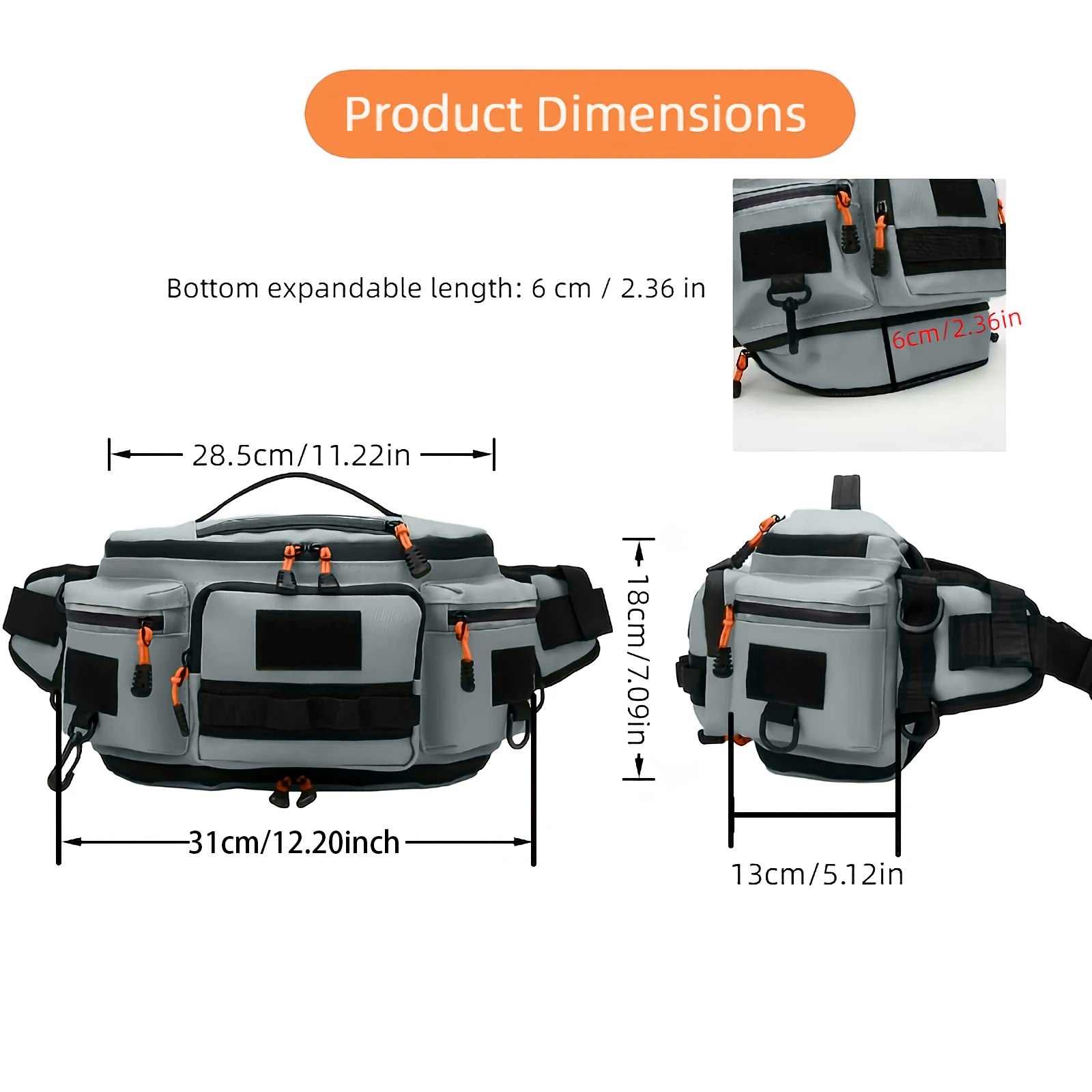 Large-capacity multifunctional - đánh giá và giá Fishing Lure
