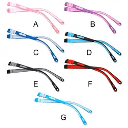 Silicone Glasses Arm Children Snap-on Glasses Arm Eyewear Accessories Replacement Leg Spectacle Frame