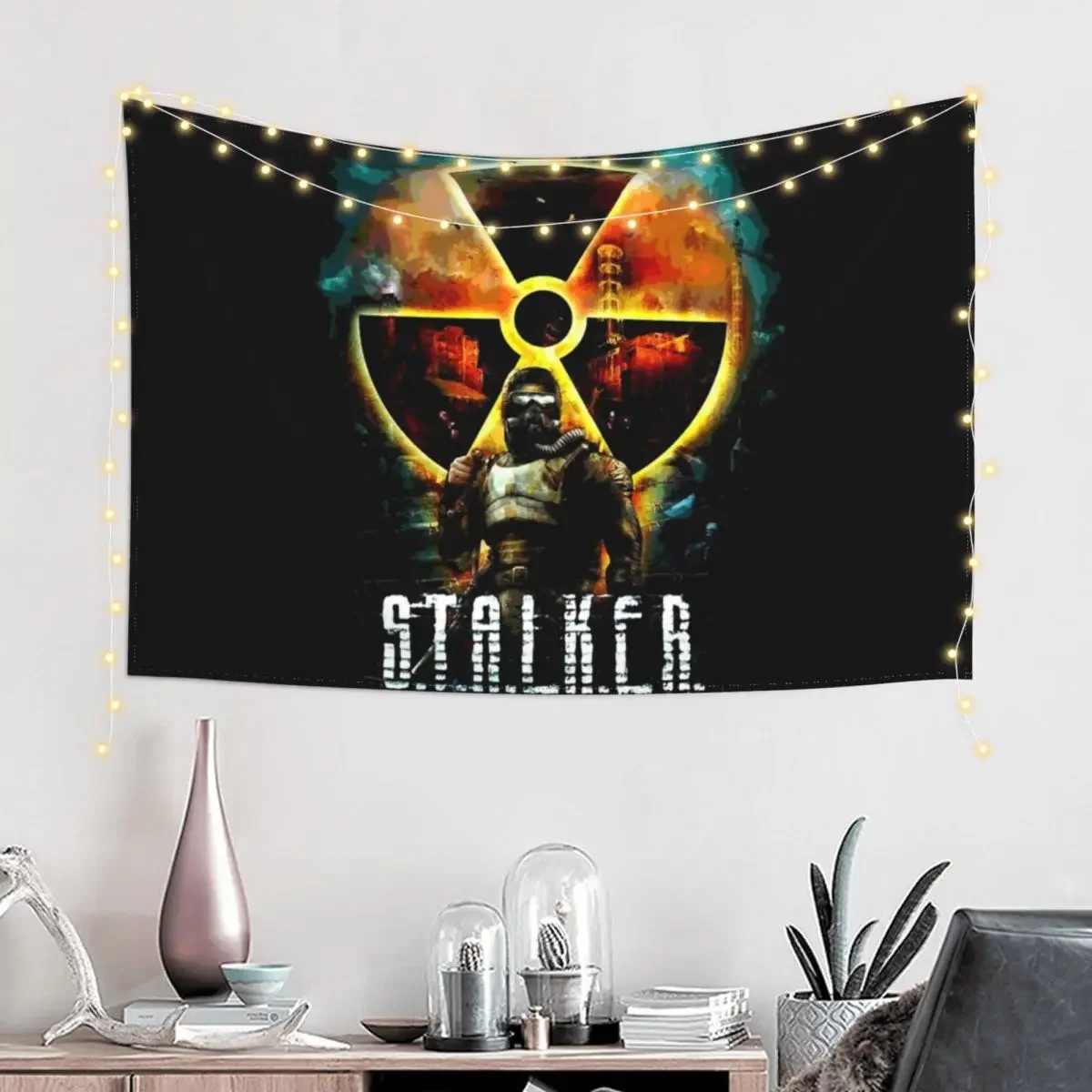 Stalker - Shadow of Chernobyl Classic T-Shirt Tapestry Room Decore Aesthetic Wall Decoration Items Tapestry