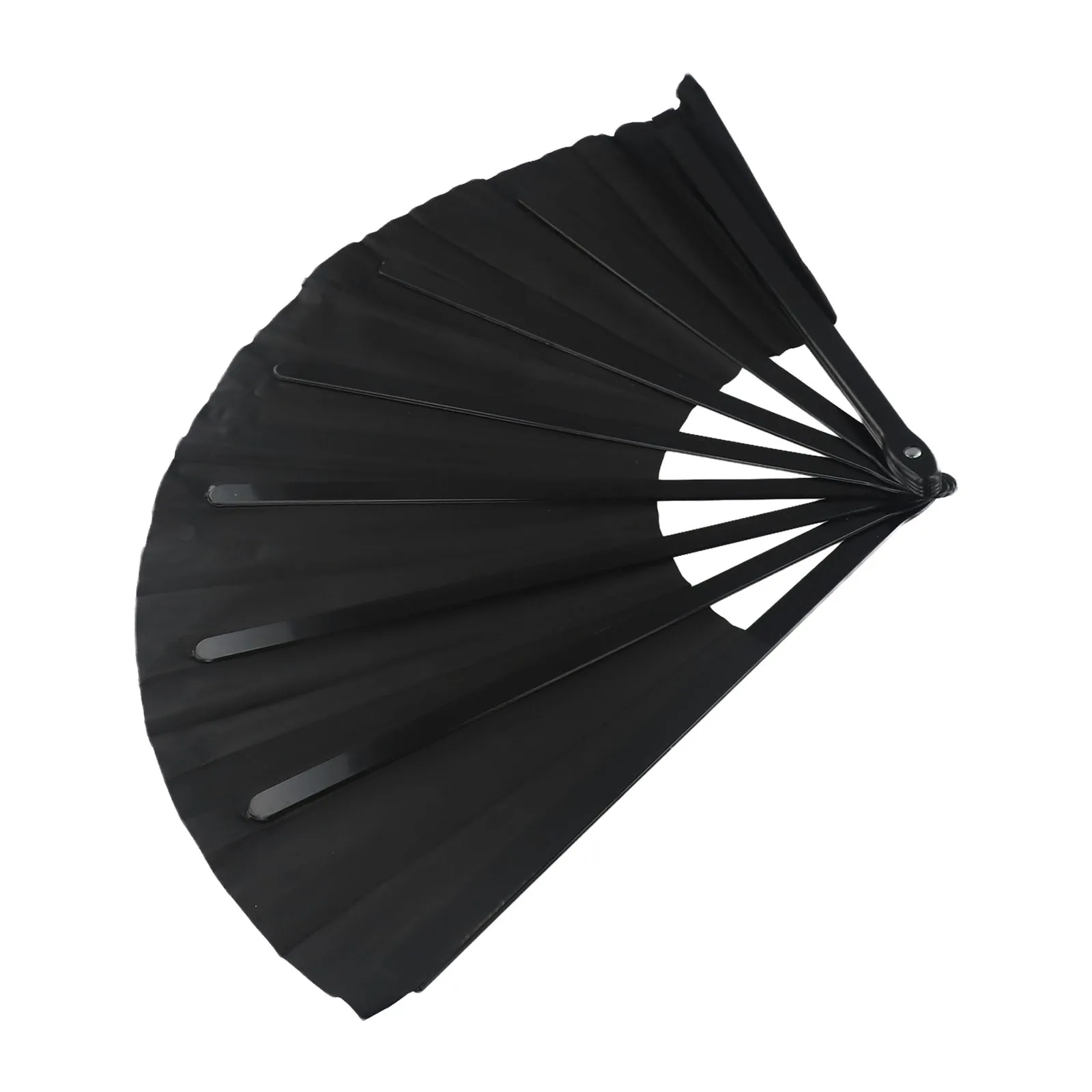 

Ручной вентилятор Kung Fu 33 см, пластиковая кость, складной дизайн для летнего и наружного украшения, легкий и практичный