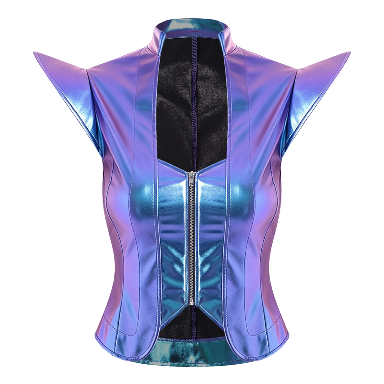 เสื้อกั๊กผู้หญิงแขนสั้นแบบมีซิ - Women'S Fashion Victorian บทวิจารณ์และราคา