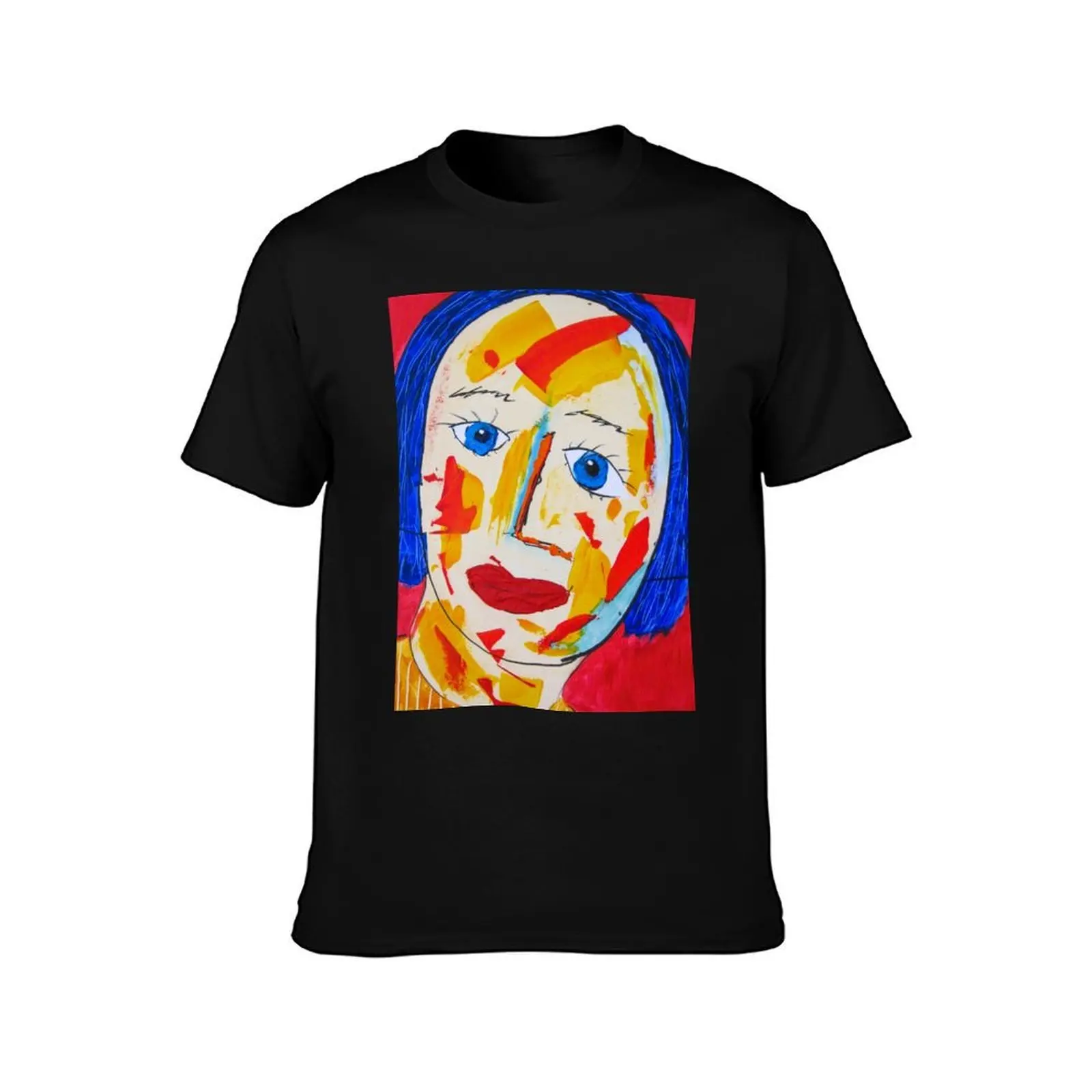 Lisa Ellen T-Shirt, Summer Casual Cotton Tee, Oversized Streetwear Tops, Vintage Graphic Print, Loose Fit Short Sleeve