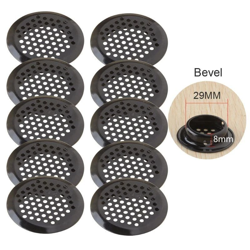 Wardrobe Cabinet Round Mesh Holes Stainless Steel Louver Air Vent Holes
