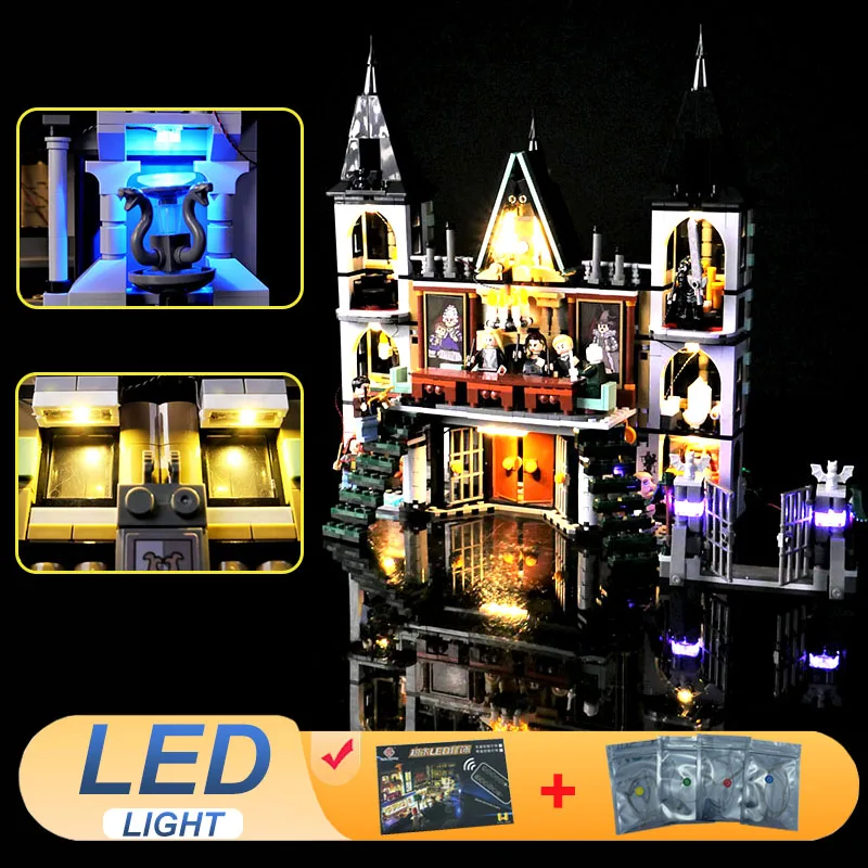 

LED Light Kit For LEGO 76453 Malfoy Manor Modular Lamp Ideas DIY Toys Gift (Not Include Building Blocks Bricks Kits Sets Model)