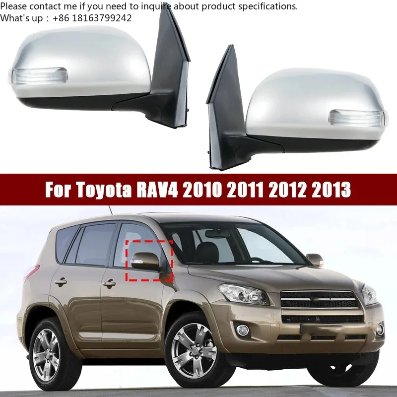 

Car Accessories For Toyota RAV4 2010 2011 2012 2013 Auto Outside Door Rearview Mirror Assembly 7/9PIN