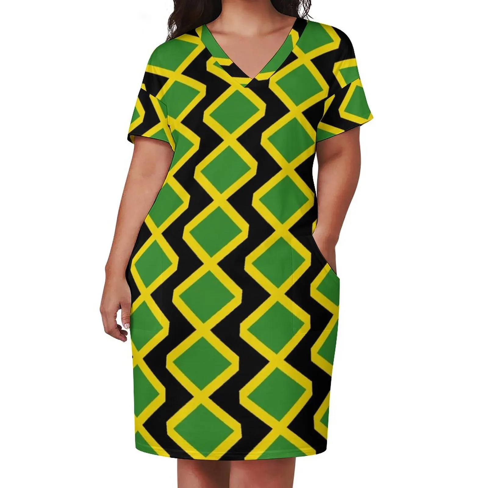 Jamaica Cushion Loose Pocket Dress luxury dress dresses for women