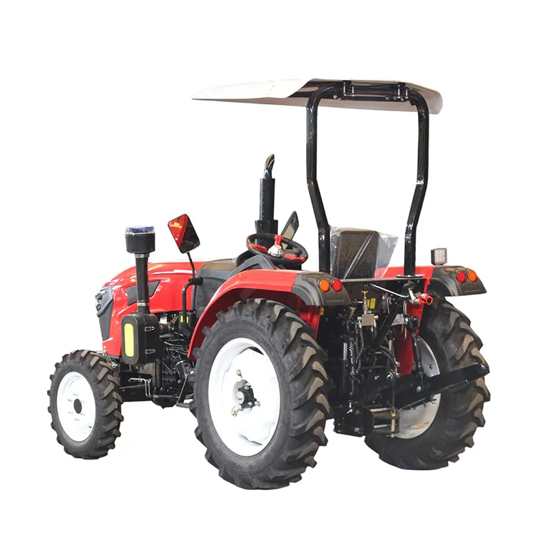 Cheap Price 4WD Agricultural Tractor with Gearbox 70 HP High Productivity for Farm Field Work Cultivation