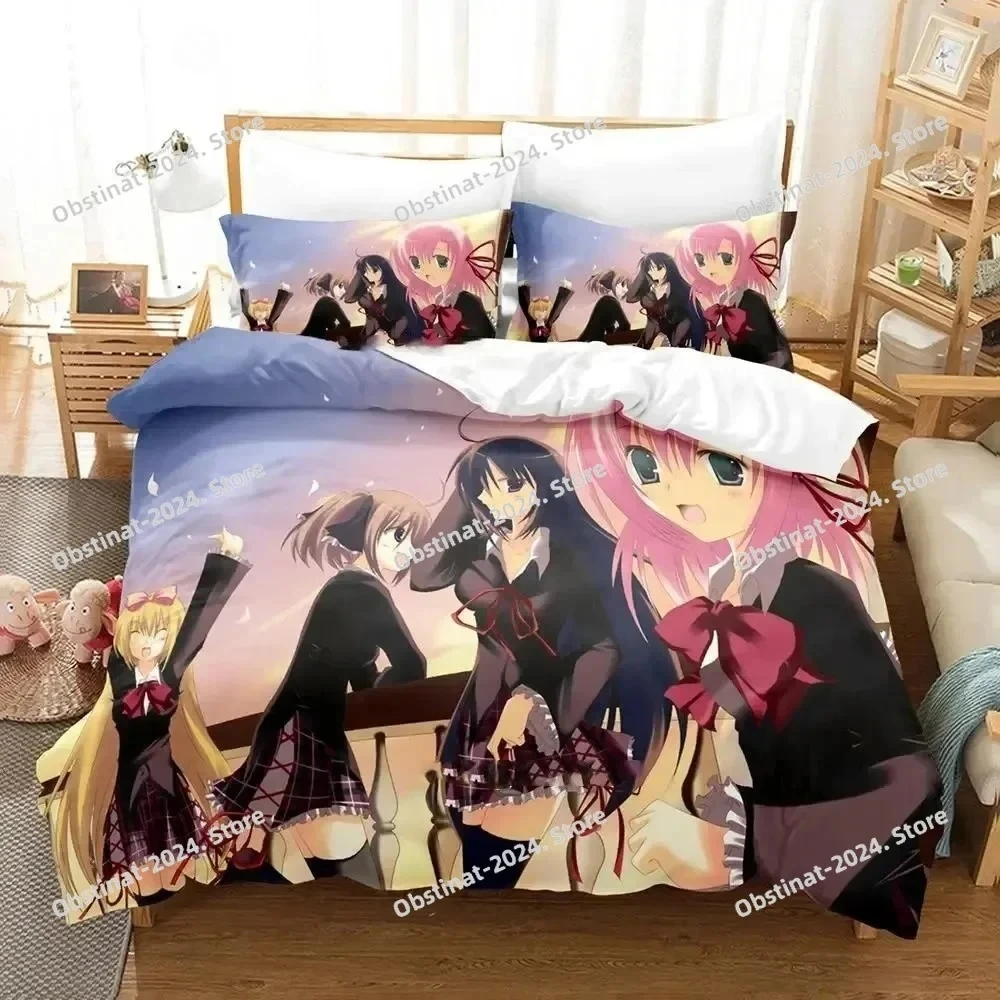 

Student Council's Discretion Bedding Set Printed Bed Set Duvet Cover Sheet Pillowcase Bed Soft Quilt Cover Full Queen King Size