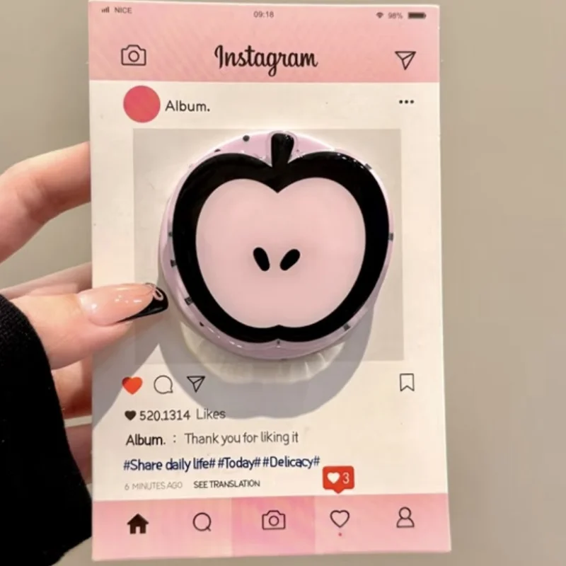 

Милый мультяшный Apple для Magsafe Griptok, держатель для телефона, кольцо на палец, подставка для iPhone 15, 16, 17, Samsung Girl, кронштейн