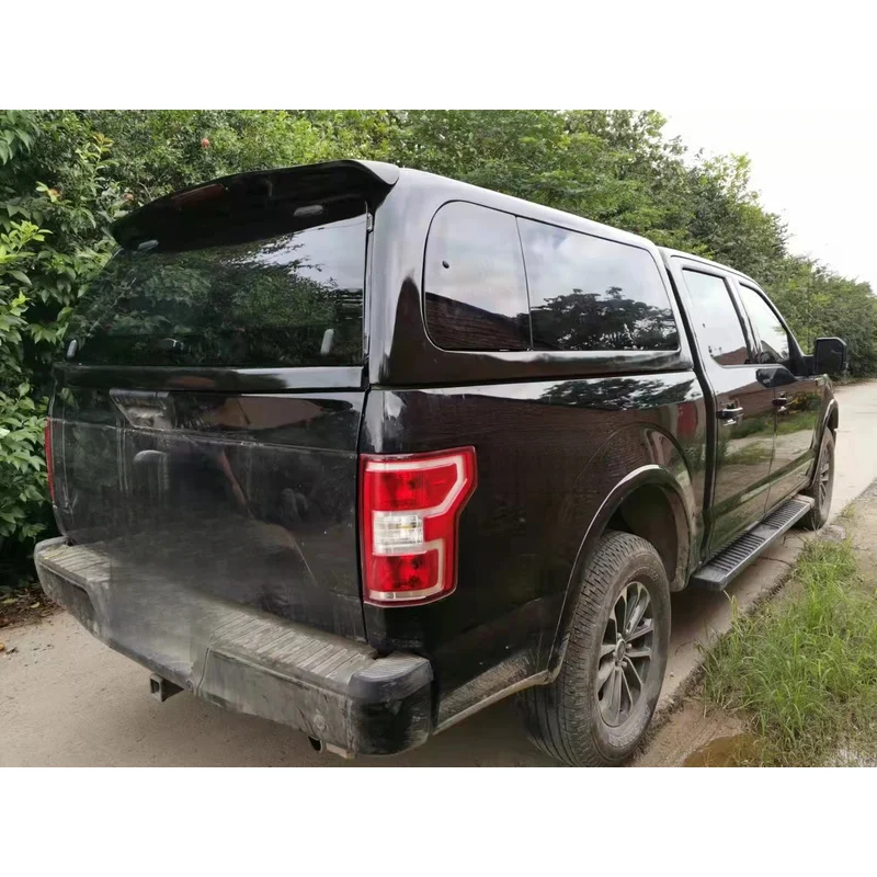 High Quality Water Resistant Fiberglass Rear Hardtop Lid Topper Fit F150 Pickup Truck