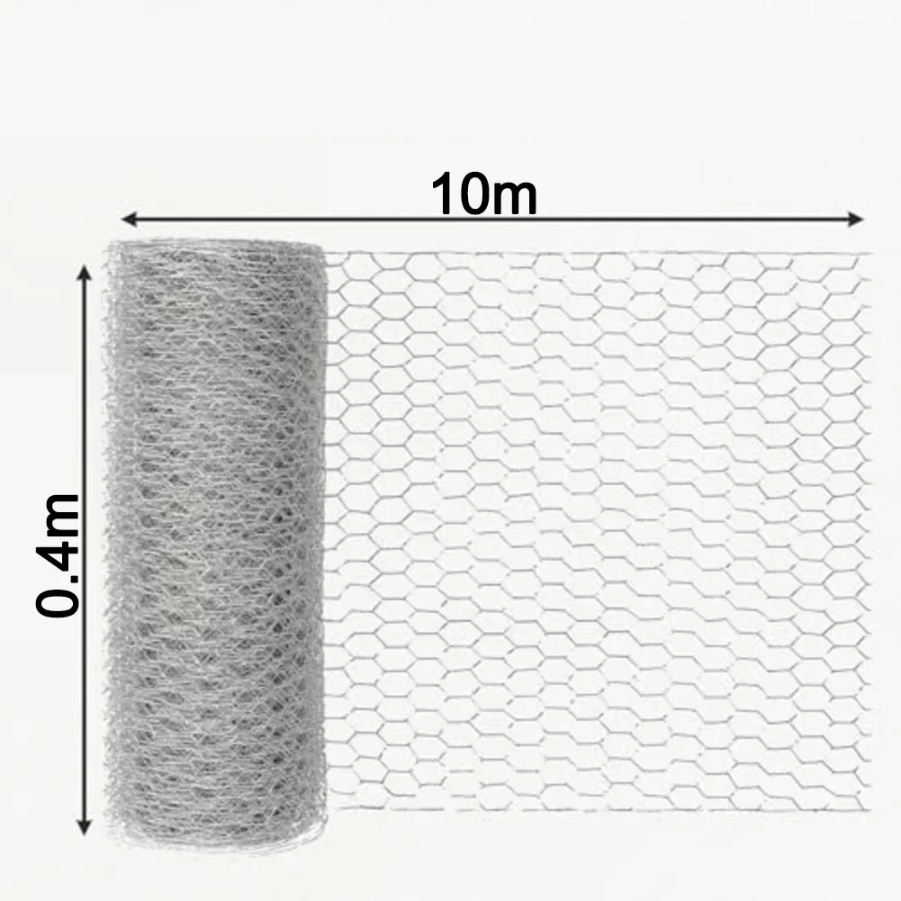 Poultry galvanized chicken wire mesh hexagonal steel fence for garden protection DIY friendly easy to trim and fit