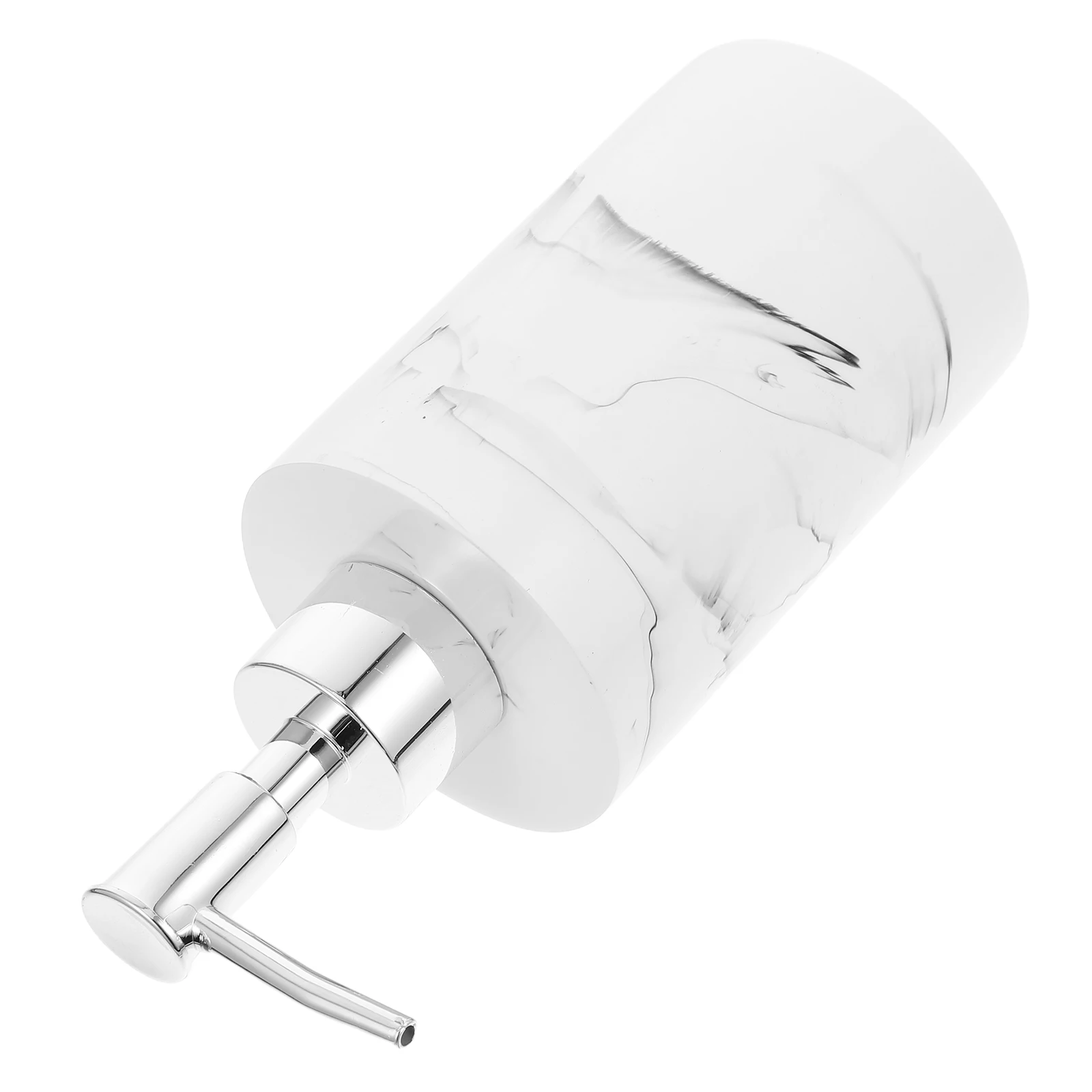 

270ml Portable Resin Refillable Dispenser Pump Bottle for Soap Shampoo Essential Oils Long Lasting Bathroom Kitchen Use