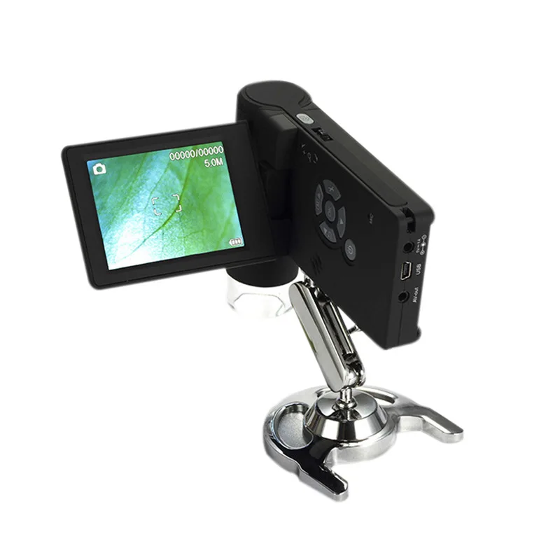 20X-500X high definition 3.0 screen handheld portable microscope