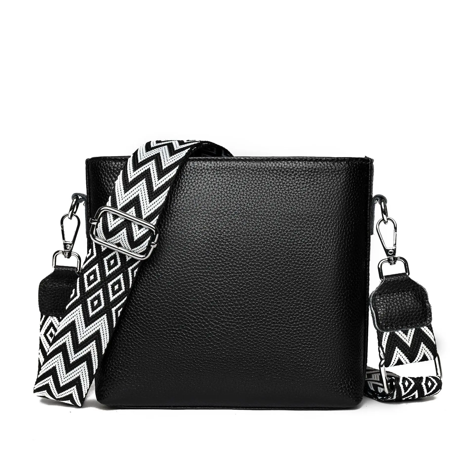 

Новинка 2025, женские сумки на плечо из натуральной кожи, модные сумки-ведра, женские маленькие сумки-мессенджеры B400