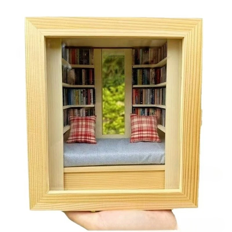 

Room Box with Window Miniature Book