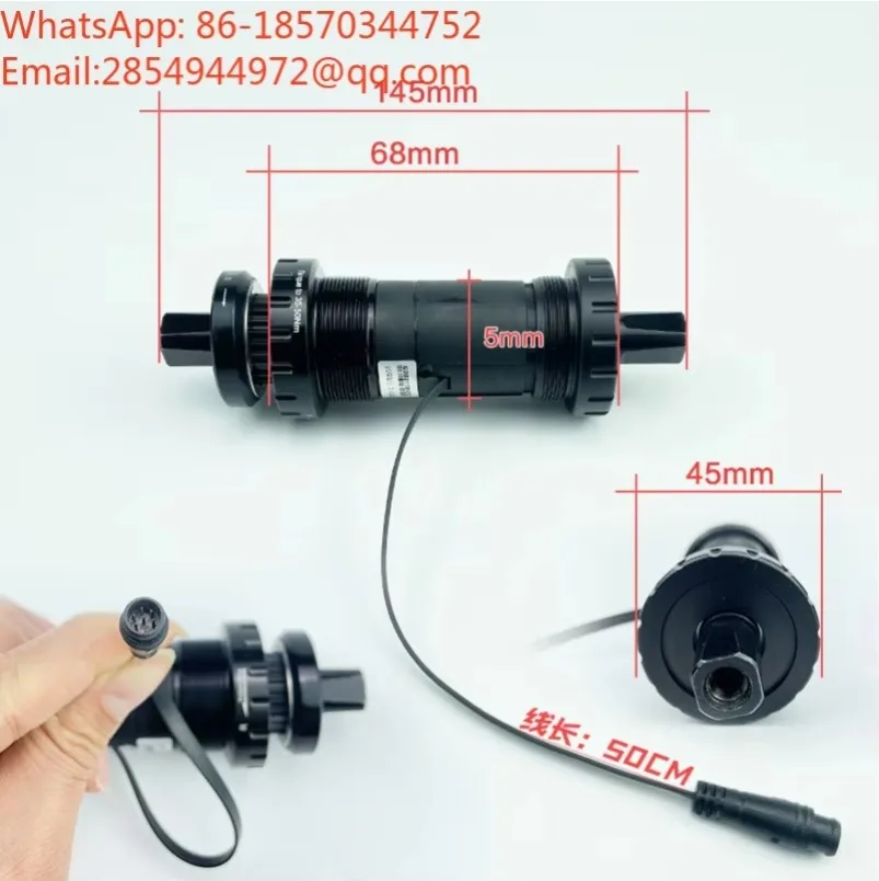 2027  36V/48V Bicycle Mid Mounted Torque Power Sensor Electric Vehicle Booster Center Shaft Modification Electrical Accessories