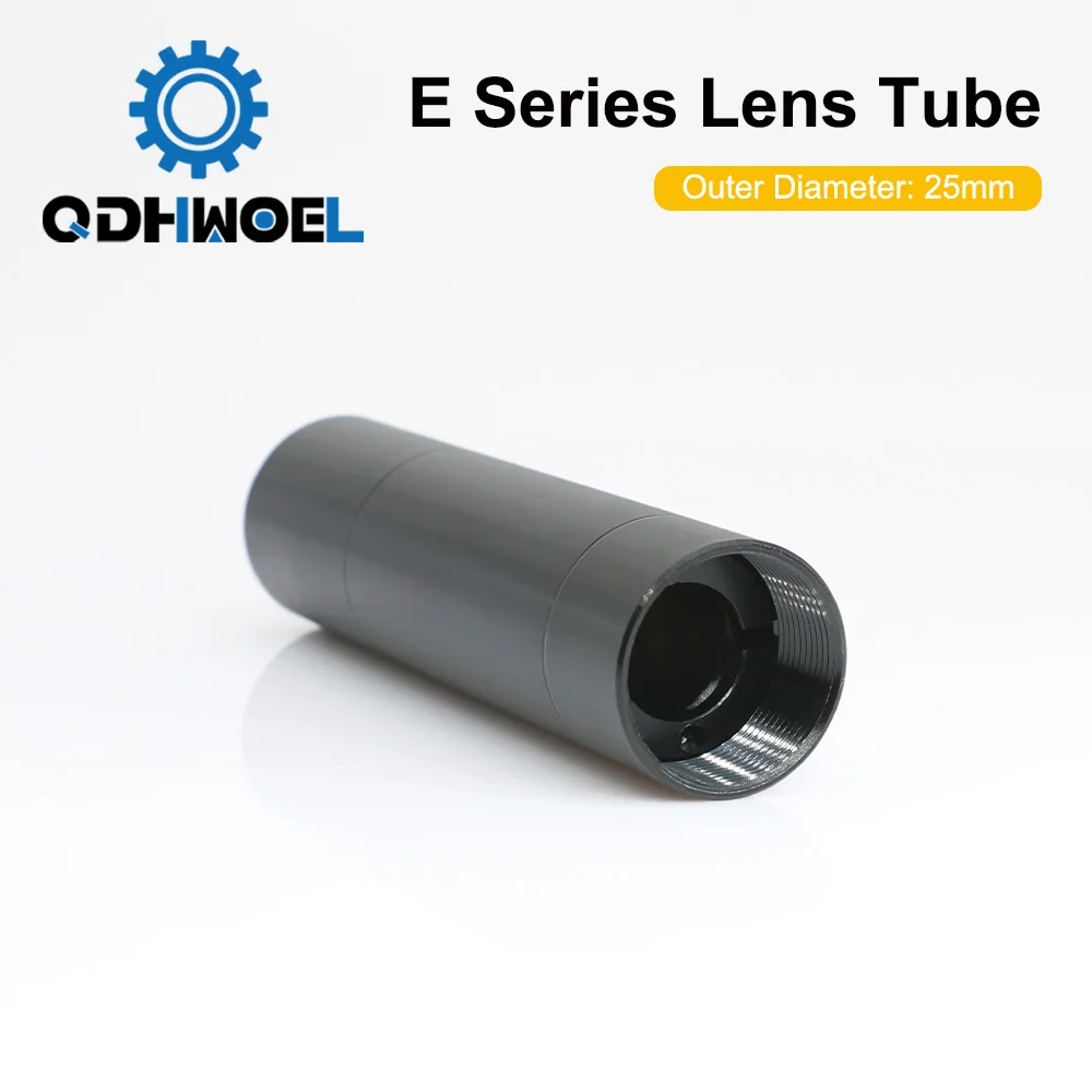 QDHWOEL E سلسلة CO2 آلة القطع بالليزر النقش ، عدسة أنبوب ل D20 F50.8 63.5 101.6 مللي متر ، D.25 ملليمتر