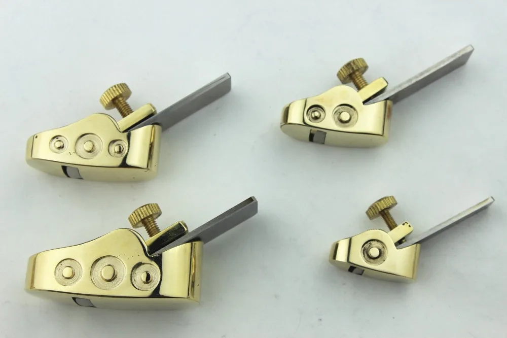 

Violin tools 4 pcs new style various convex bottom brass planes, Carpentry plane