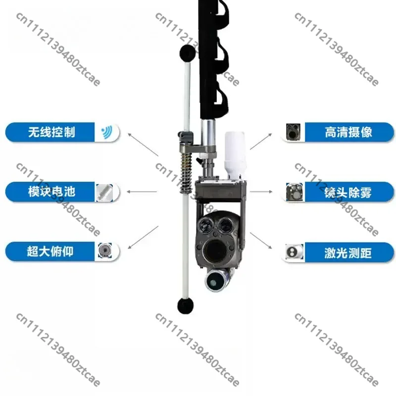 HD Wireless Periscope,Municipal Sewer Inspection System,Water‑Proof Variable‑Focus Inspection Camera Probe