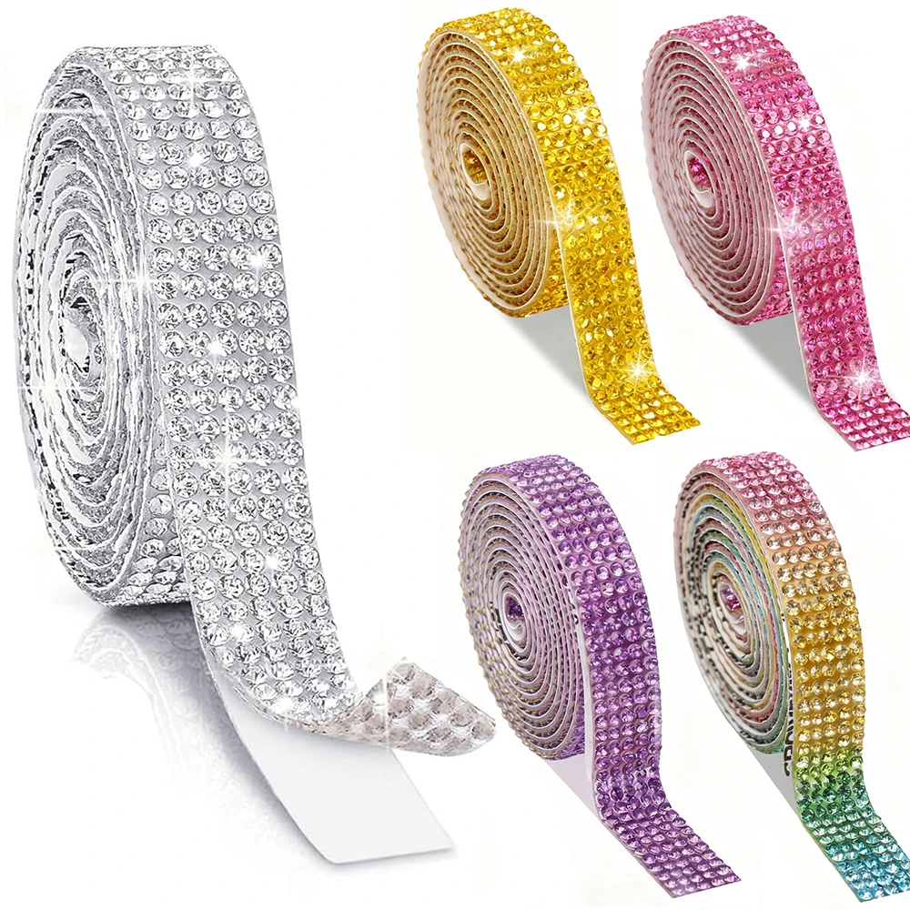 Rhinestone Ribbon S…
