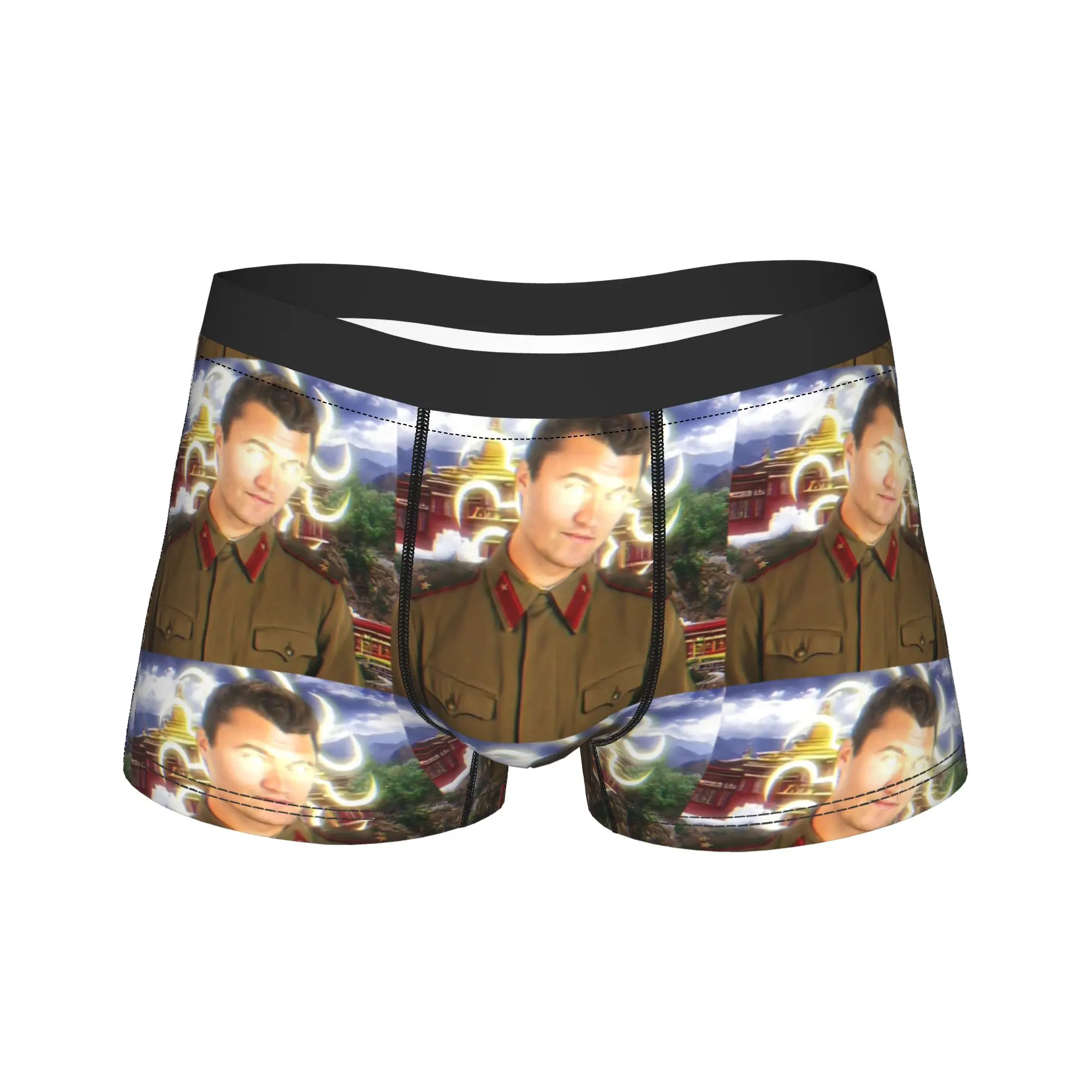 

Мужские трусы Charlie Kirk Eyes Light Up, дышащие боксеры, качественные шорты-брифы больших размеров 2XL