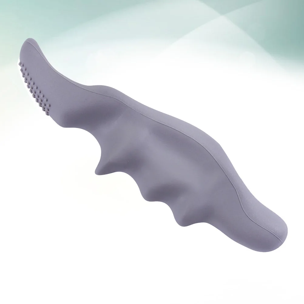 Massageador ergonômico de polegar, silicone macio, dispositivo de acupressão não invasivo para relaxamento e liberação de tensão, dor amigável para viagens