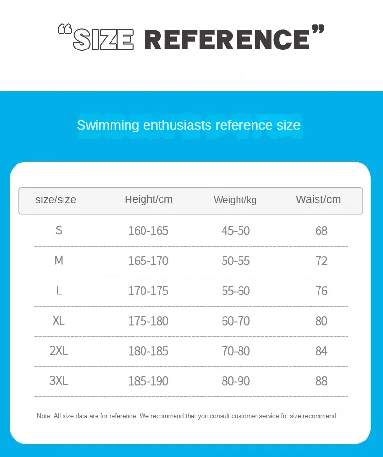 ZOKE Professional Swimsuit Men Competition Swimwear Racing Training Male Jammer Swimsuit Quick Dry Men's Swimming Trunks