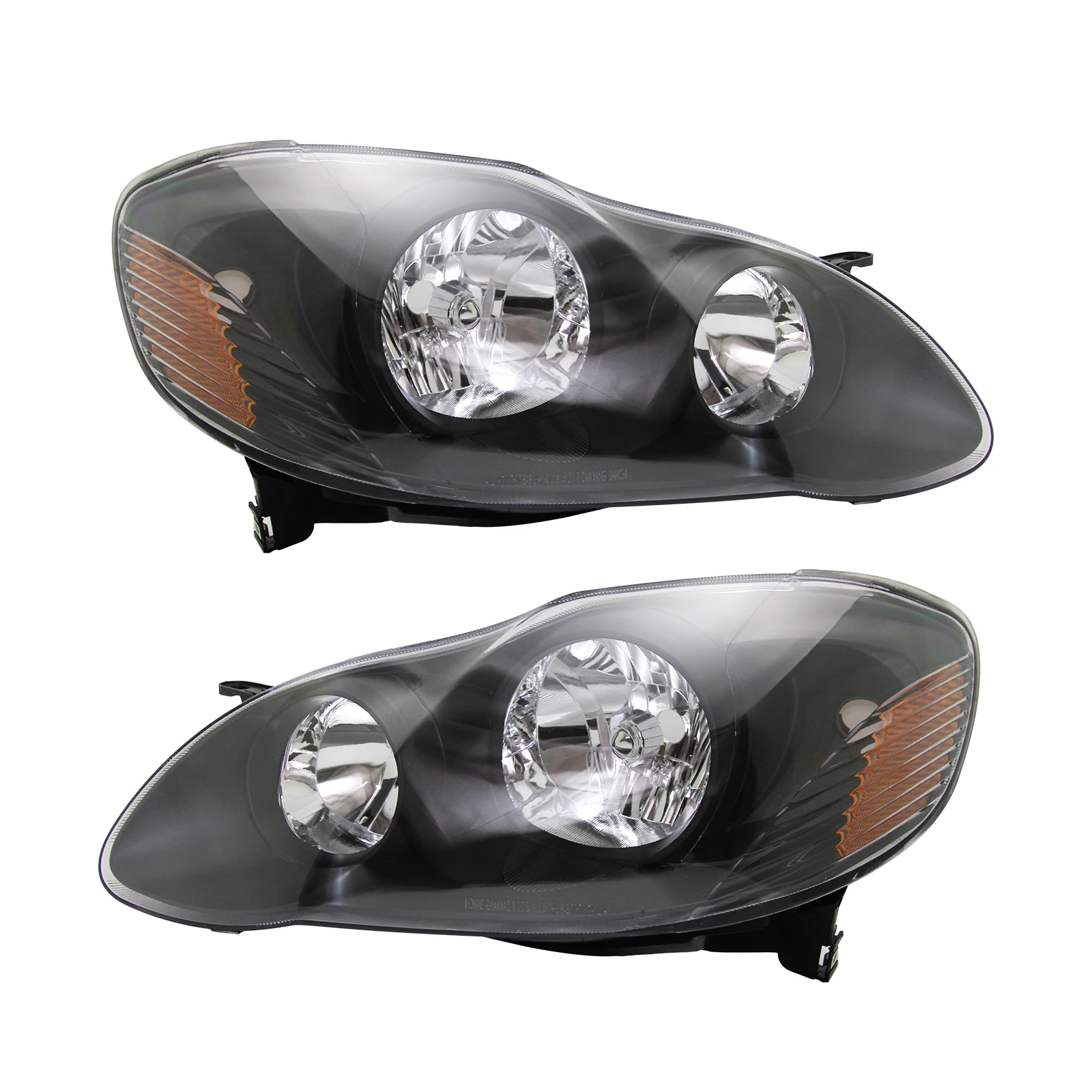 

Автомобильная фара для Toyota Corolla 03-08, прозрачные линзы, 1 пара фар