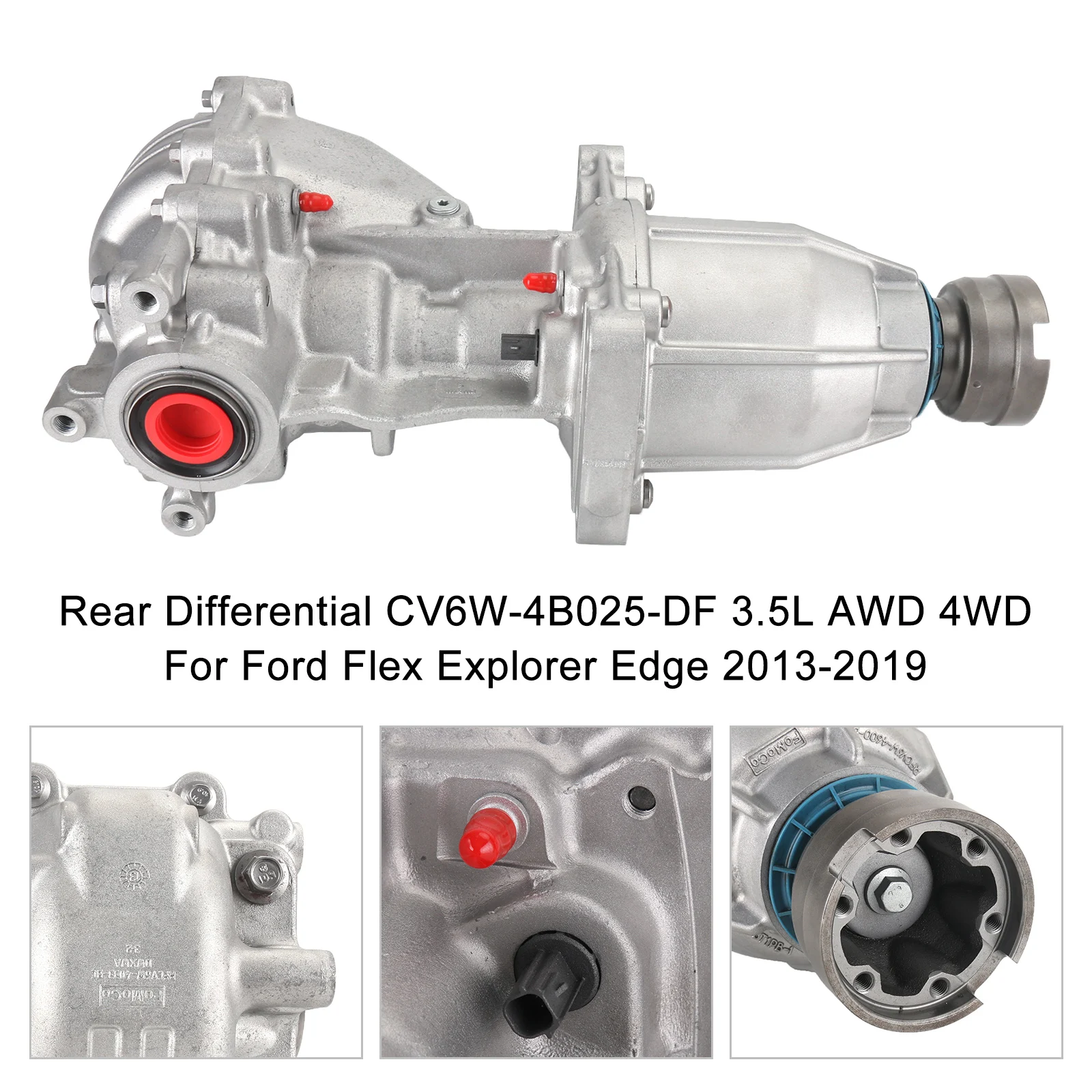 Artudatech Rear Differential CV6W-4B025-DF 3.5L AWD 4WD For Ford Flex Explorer Edge 2013-2019