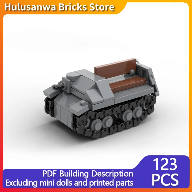 

T-20 Komsomolets WW2 бронированная гусеничная модель трактора MOC строительные кирпичи военное оборудование модульные технологии подарки праздничные детские игрушки