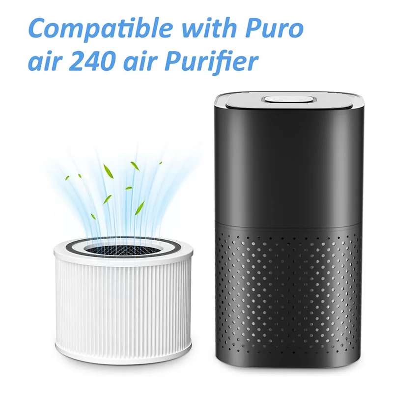 

ABRB-2Pack Сменный фильтр для очистителя воздуха Puro 240 Puroair HEPA 14 Сменный фильтр