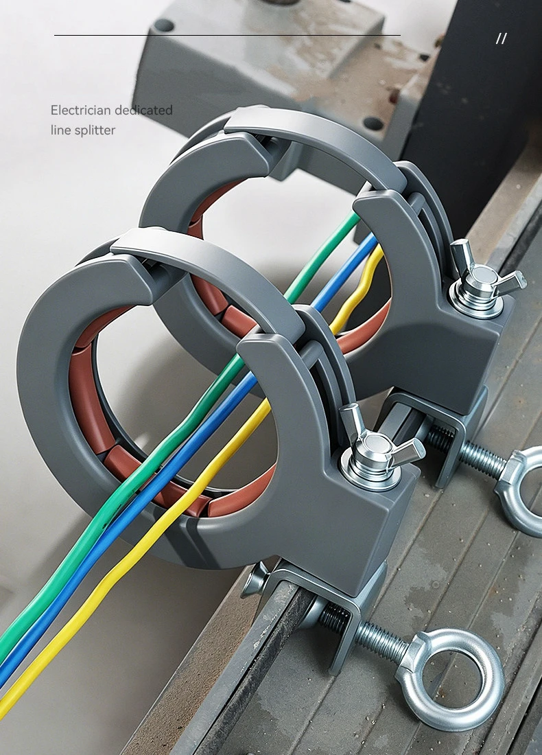 Cable Tray Bridge Pulley Threading Garage Ceiling Integrated Wiring Cable Laying Wire Guide Fixation Construction Auxiliary Tool