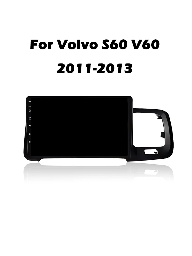 Android 16 GPS Stereo do Volvo S60 V60 2011 2012 2013 Radio Samochodowe Autoradio Odtwarzacz Multimedialny Carplay 4G+WIFI BT DSP Ekran QLED — 2