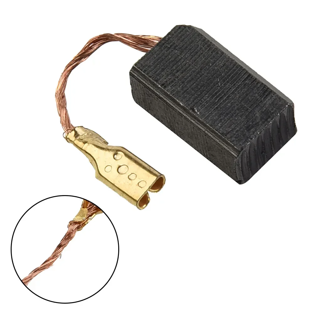 Juego de cepillos de carbono de alta calidad, piezas de repuesto de motores para amoladora angular de taladro eléctrico, 6mm x 8mm x 14mm, 20 piezas