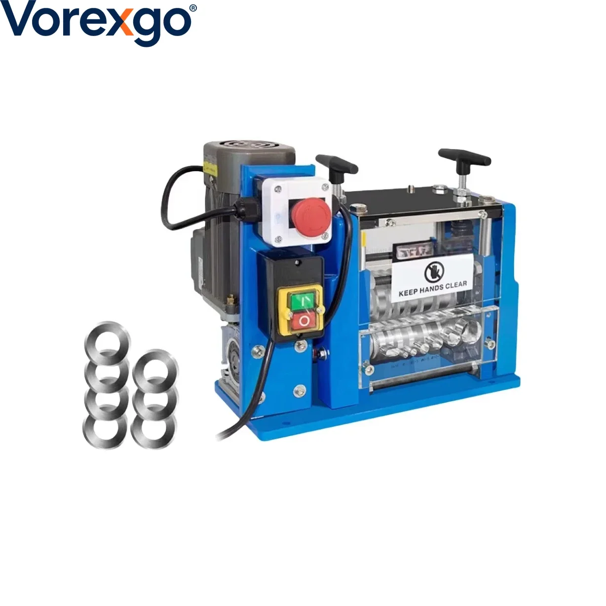Electronic Induction Shrink Stripper Strips Waste Cables Automatic Wire Cutting and Stripping Machine for Scrap Copper Recycling
