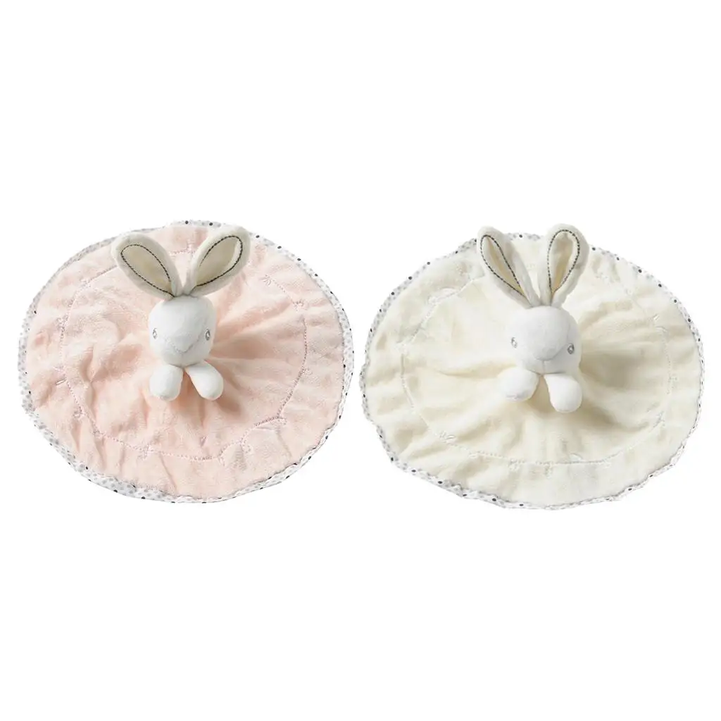 الأطفال حديثي الولادة بطانية منشفة استرضاء دمية الحيوان المعزي