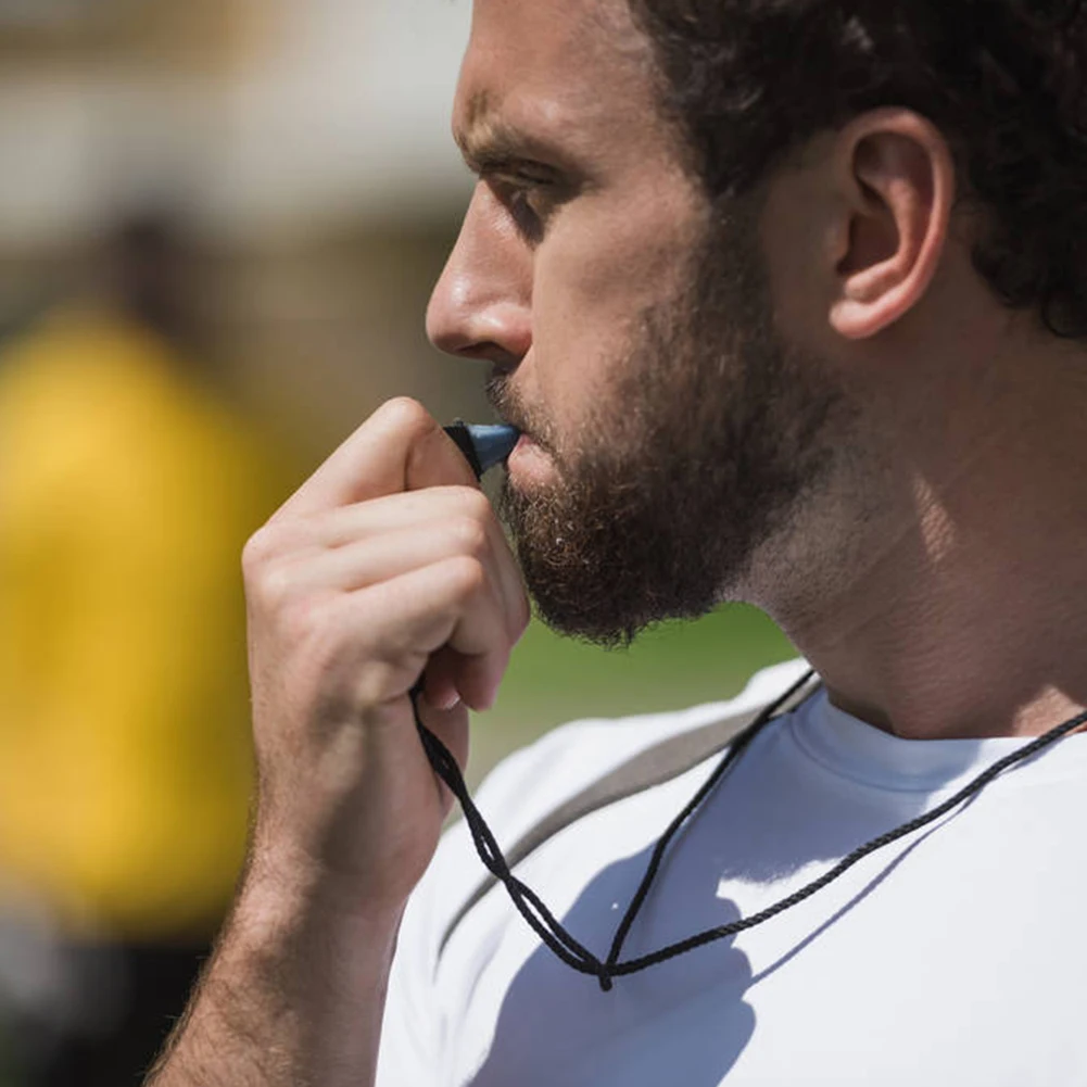 Voetbalscheidsrechterfluit Professioneel overlevingsfluit Levensreddende coaching voor buiten hardlopen Sporttraining Uitrusting