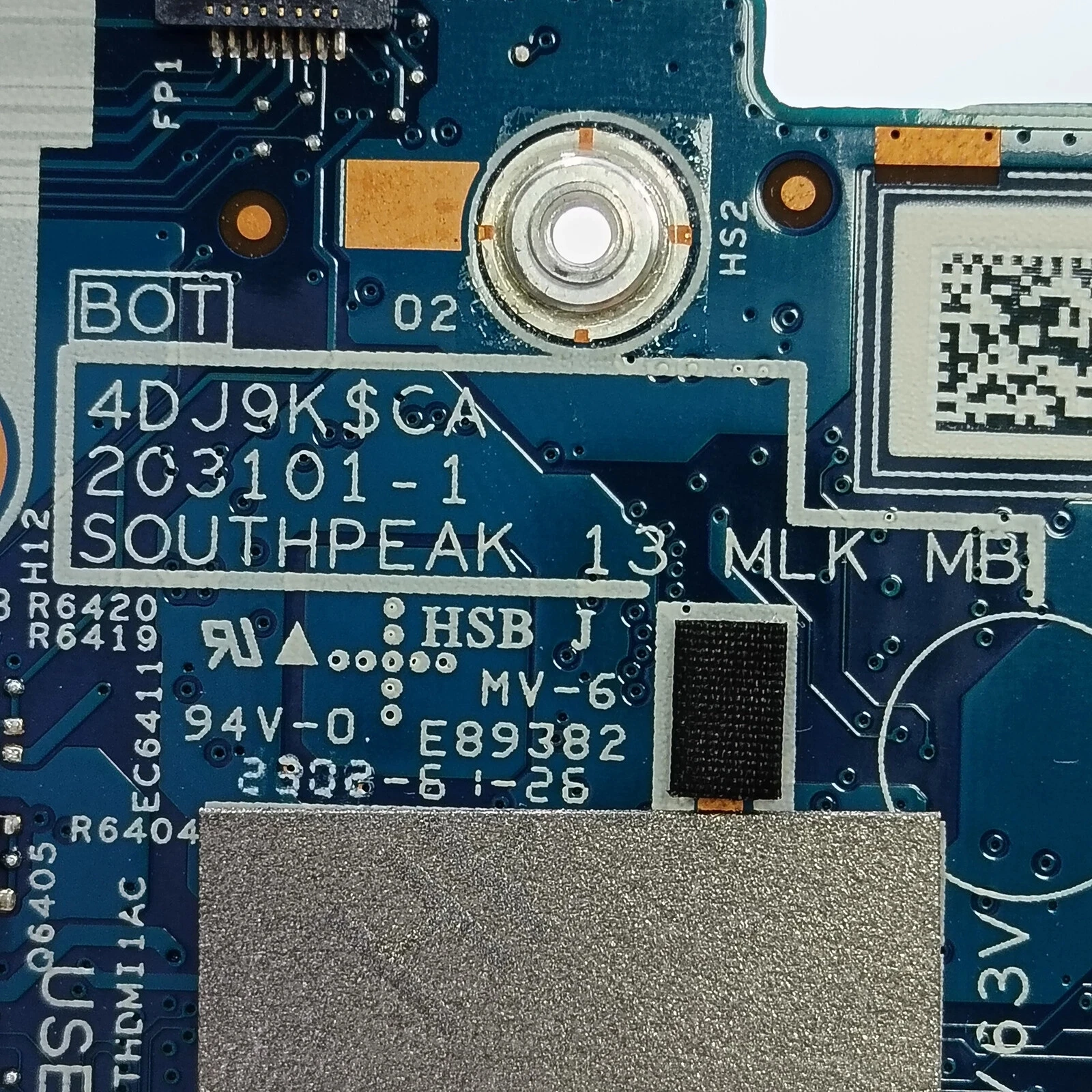 089G4J 00M12F للكمبيوتر المحمول Latitude 5330 اللوحة الأم 203101-1 i3-1215U 16GB