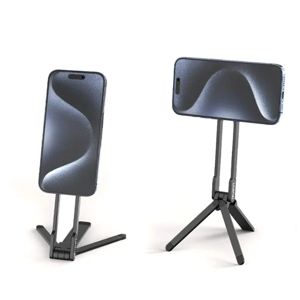 

Ring Magnetic Folding Phone Stand Dual-sided Magnetic Phone Holder 360° Rotating Portable Desk Mount Phone Handle Holder