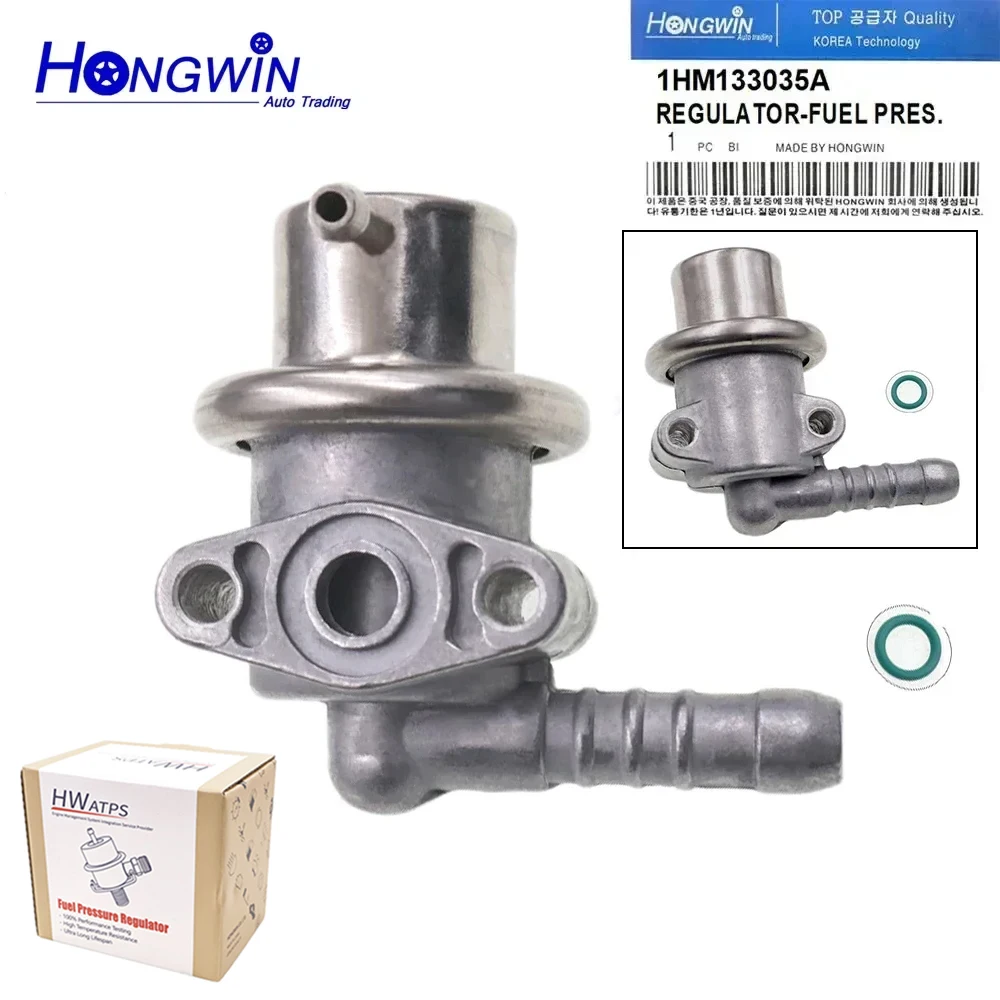 1HM133035A Fuel Pressure Regulator 3.0BAR For Volkswagen Combi 1993-2000 Derby 1995-2005 Golf 1993-1998 Jetta 1993-1999 PR4146