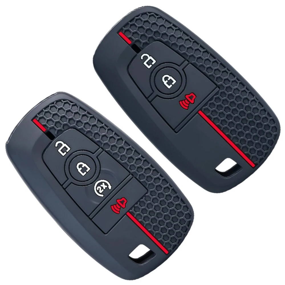Car Remote Key Case Cover for Ford Fusion Mustang Kuga Ecosport Explorer F-150 F-250 F-350 F-450 F-550 Raptor F150 Accessories