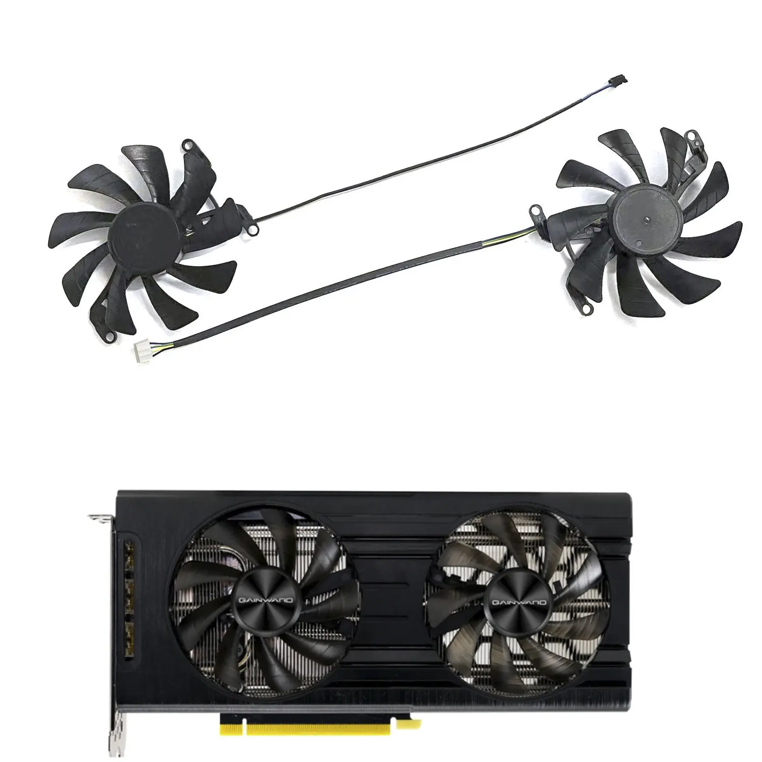 New GPU fan 4PIN 85MM TH9215S2H RTX 3060 3060 TI GPU fan suitable for Gengsheng RTX 3060 Ti 3060 Ghost graphics card