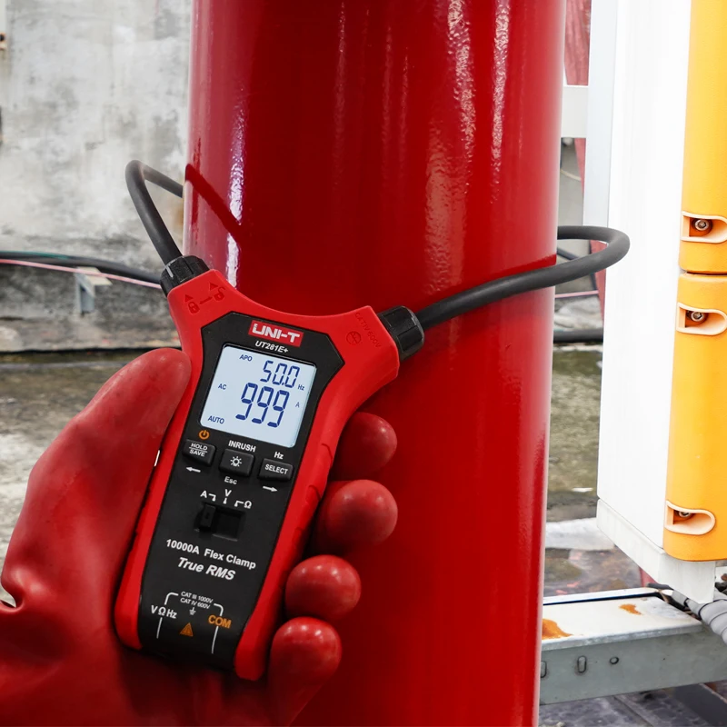 UNI-T UT281E+ 10000A AC True RMS Flexible Clamp Meter ;6000A inrush current measurement/IP54 dustproof/waterproof