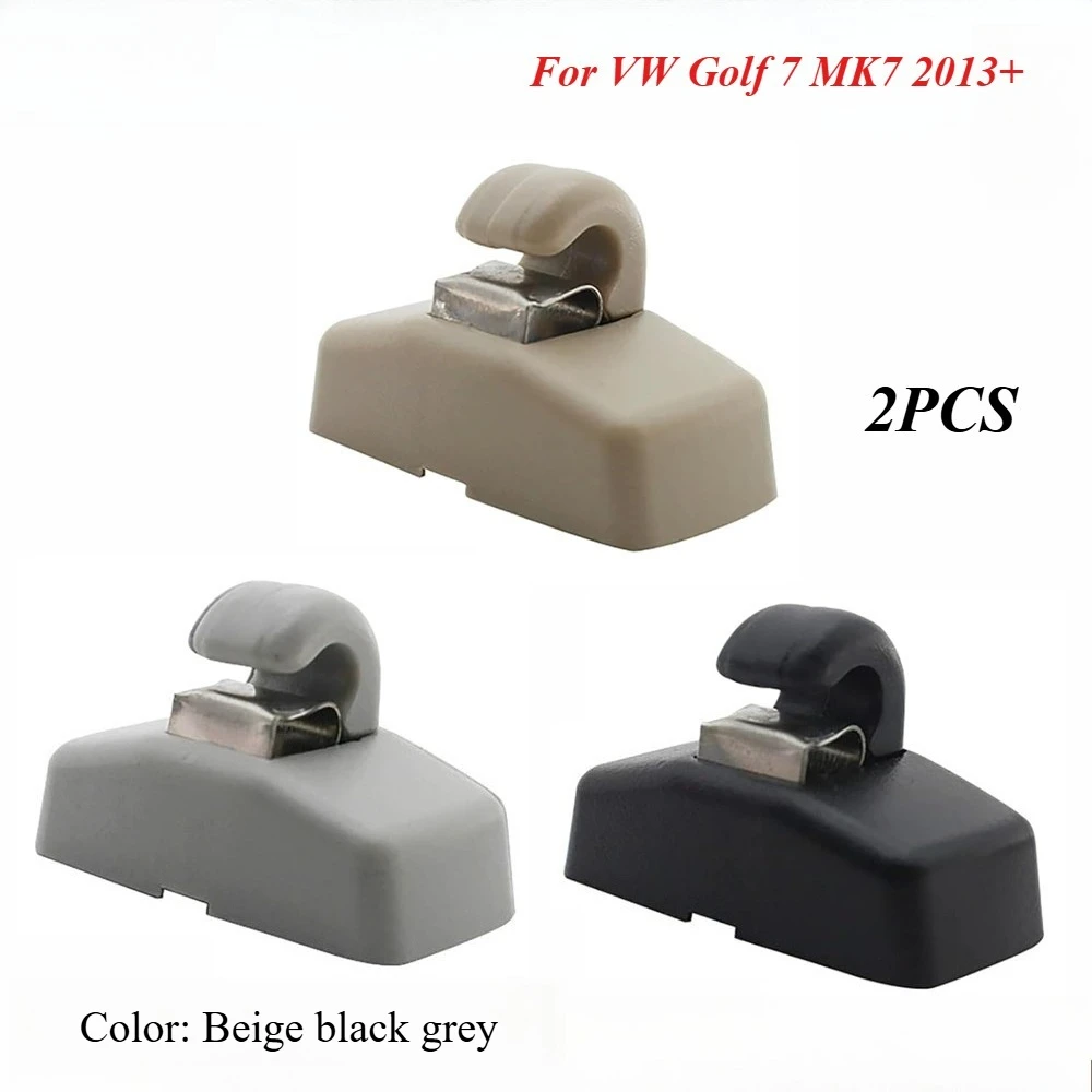 

2 шт. держатель крючка для солнцезащитного козырька 5G0857561B для VW Golf 7 MK7 2013+ Passat B8 Polo T-Cross Tiguan Touran 2016+