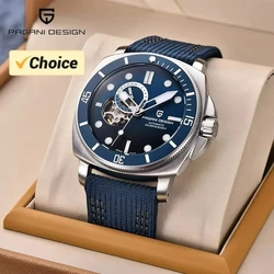 PAGANI DESIGN Men's Watches 2026 New Mechanical Automatic Watch For Men 200M Diving Top Brand Luxury Wristwatch Stainless Steel
