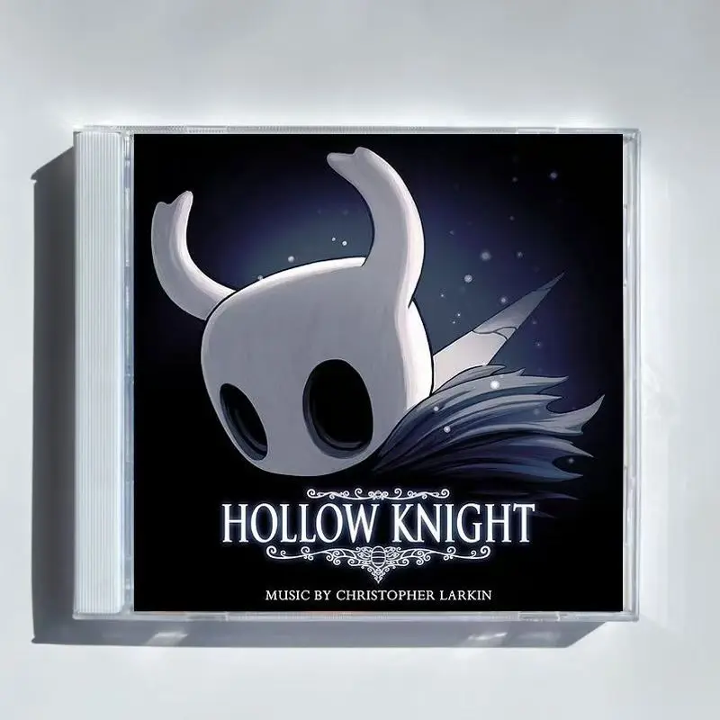 Juego Hollow Knight Christopher Larkin CD de música más grandes éxitos OST álbum de grabación de música Cosplay Walkman Soundtracks colección de cajas