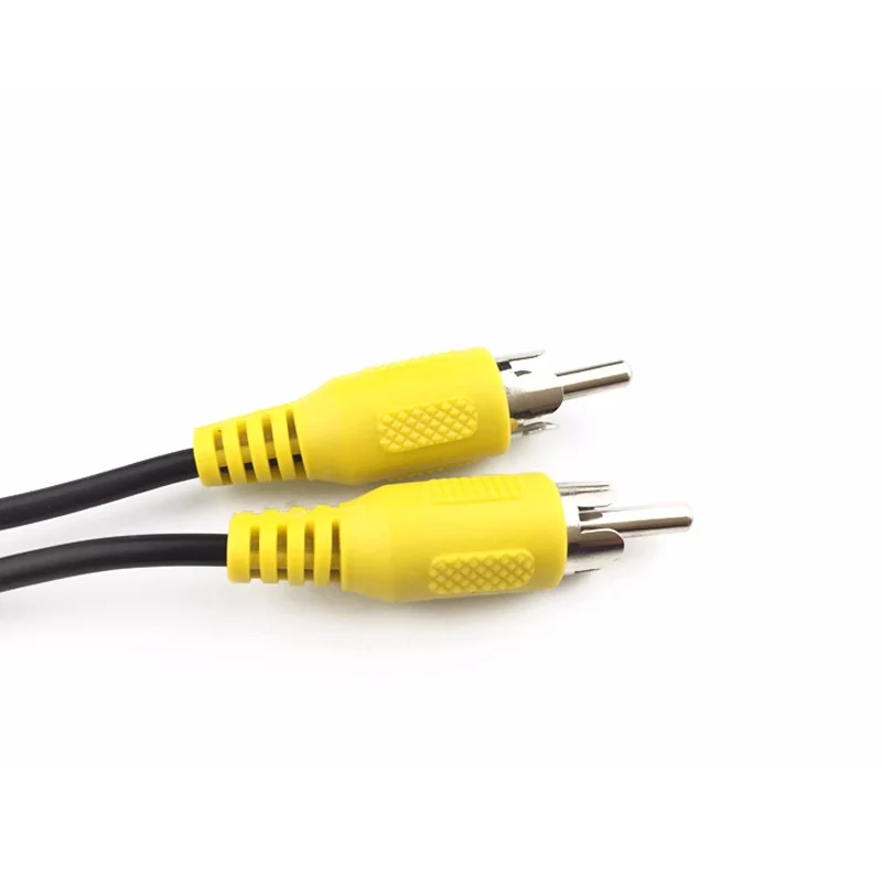 6 أمتار RCA كابل الفيديو لسيارة كاميرا الرؤية الخلفية AV تمديد سلك تسخير مع ADC محول كابل الطاقة للكاميرا الاحتياطية