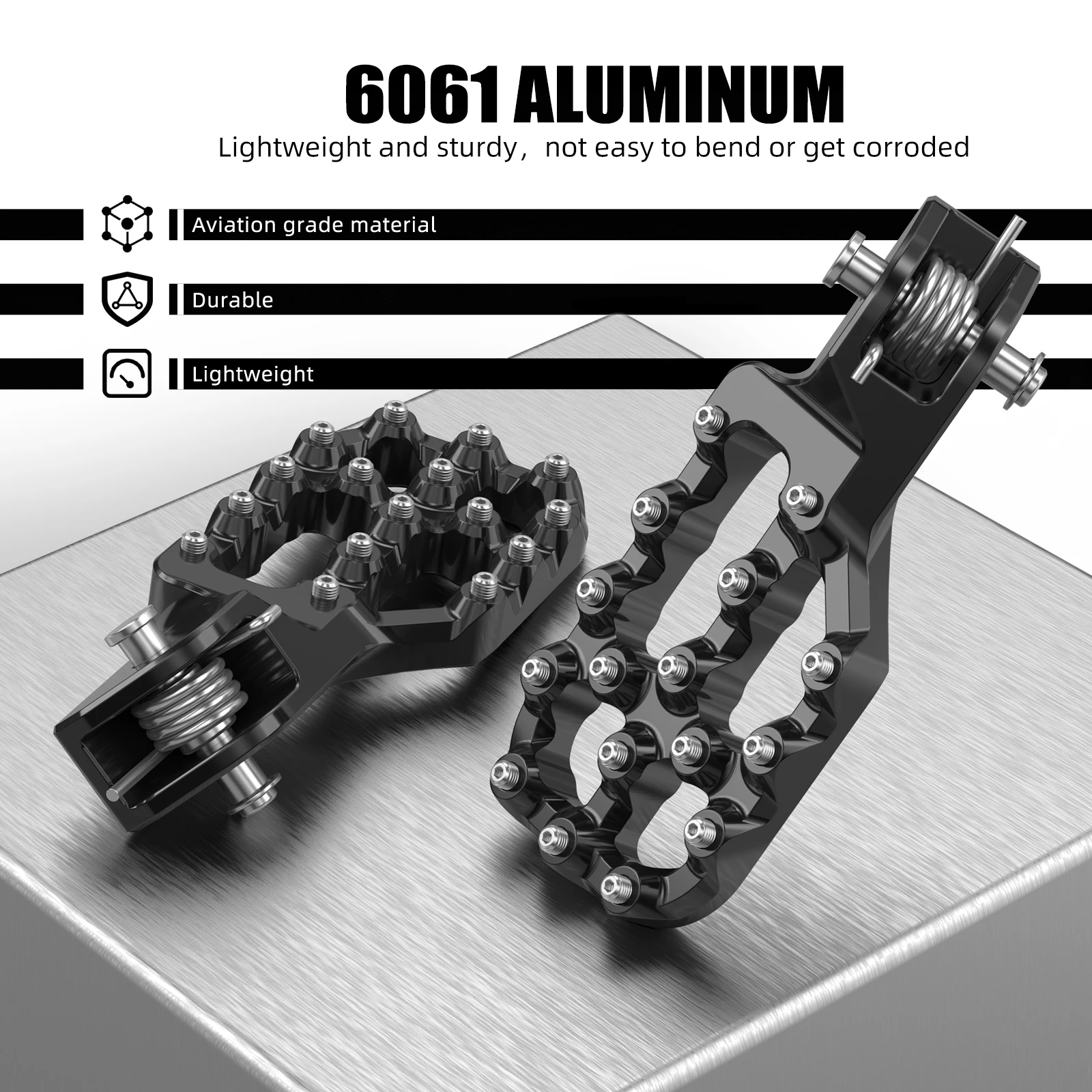 أوتاد قدم واسعة للإزاحة للدراجات النارية BMW R1200GS/Adventure R1200GSA 2013-2018 R1250GS Adventure 2019-2024 R1200 R1250 GS GSA #3