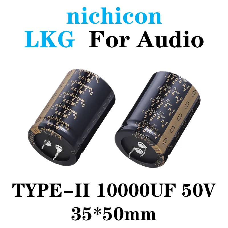 NICHICON LKG1H822MESCBK Elko Audio Snap-In 8200uF 50V 35x45mm 85° [2 pcs] #WP