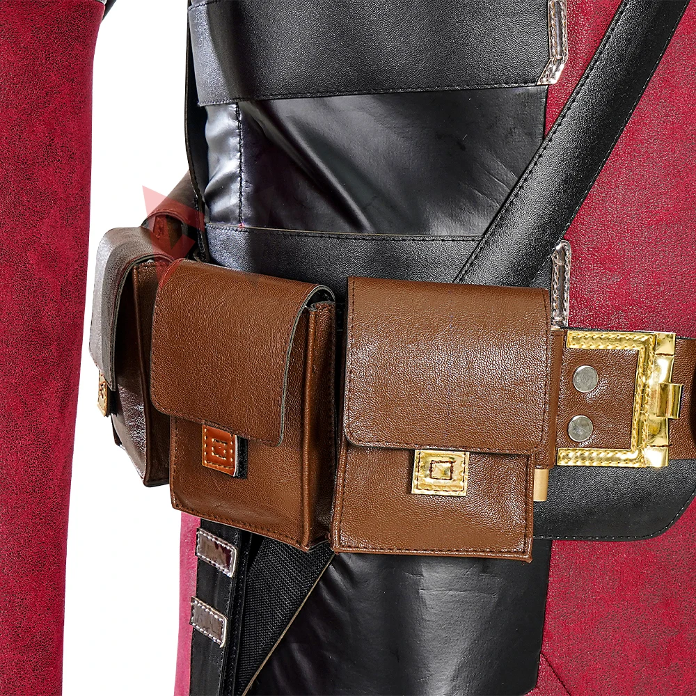 Ensemble de combinaison et ceinture Deadpool 3 Cosplay, film anti-héros trempé, sur mesure, Halloween, nouveau